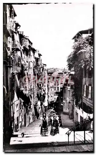 Nice - Une Rue Pittoresque du Vieux Nice Folklore Costumes - Cartes postales