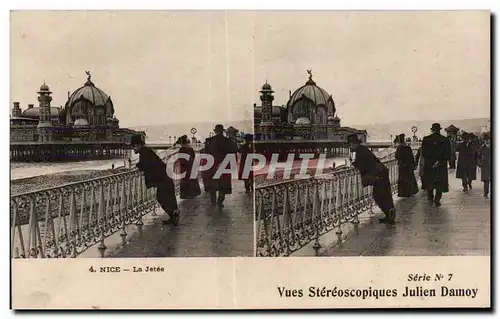 Nice - La Jetee - Vues Stereoscopique - Julien Damoy - Cartes postales