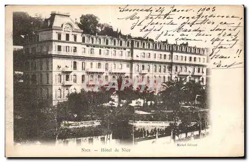 Nice - Hotel de Nice - Cartes postales