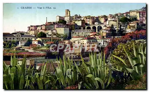 Grasse - Vue a l est - Cartes postales