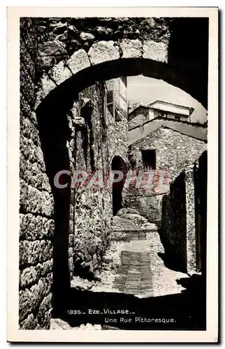 Eze - Une Rue Pittoresque - Cartes postales