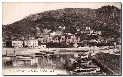 Beaulieu - Le Port - Les Villas - Cartes postales