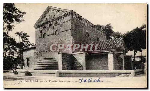 Poitiers - Le Temple Saint Jean - Cartes postales