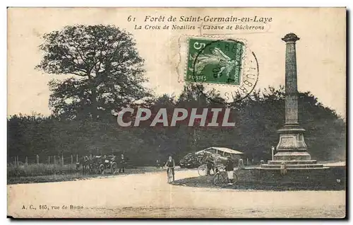 St Germain en Laye - La Foret - La Croix de Noailles - Cabane de Bucherons - Cartes postales