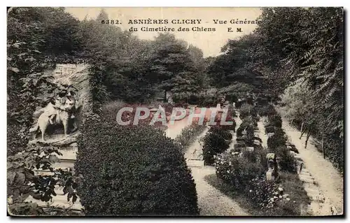 Asnieres Clichy - Vue Generale - Cimetiere des Chiens - Ansichtskarte AK