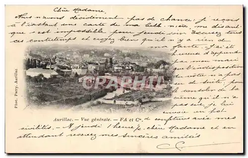 Aurillac - Vue Generale - Cartes postales