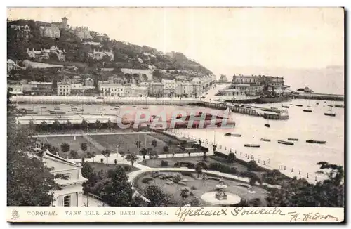 Angleterre - England - Devon - Vane Hill - Bath Baloons - Ansichtskarte AK