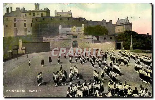 Ecosse - Scotland - Edinburgh - The Castle - Ansichtskarte AK