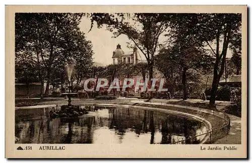 Aurillac - Le Jardin Public - Ansichtskarte AK