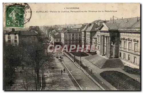 Aurillac - Palais de Justice - Ansichtskarte AK