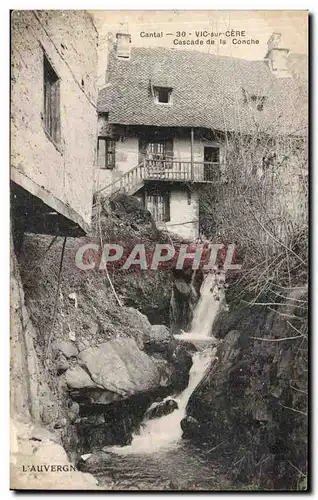 Vic sur Cere - Cascade de la Conche - Cartes postales