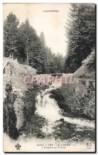 Le Lioran - L Alagnon au Tunnel - Cartes postales