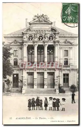 Angouleme - Le Theatre Enfants - Ansichtskarte AK