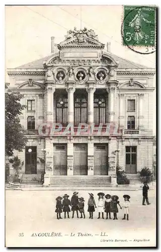 Angouleme - Le Theatre Enfants - Cartes postales