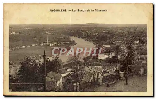 Angouleme - Les Bords de la Charente - Ansichtskarte AK