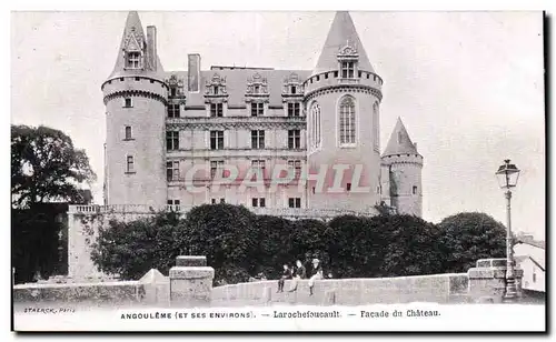 Angouleme - Facade du Chateau - Larochefoucault - Ansichtskarte AK