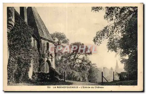 La Rochefoucauld - Entree du Chateau - Cartes postales