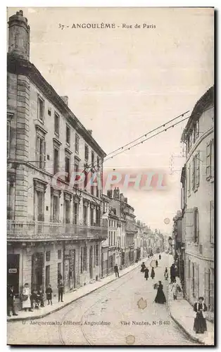 Angouleme - Rue de Paris - Cartes postales