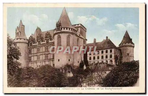 Environs de Mansle - Le Chateau de la Rochefoucauld - Ansichtskarte AK