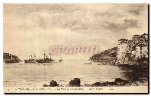 Villefranche sur Mer - La Rade - Musee du Luxembourg - Cartes postales