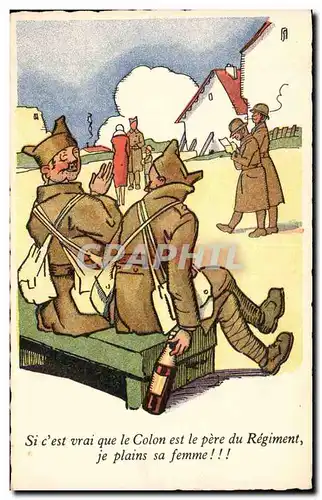 Militaria - Humoristique - Humour - Cartes postales