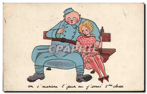 Militaria - Humoristique - Humour - Illustration - Cartes postales