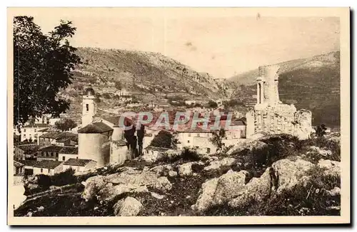 La Turbie - Vue Generale et Trophee d Auguste - Cartes postales