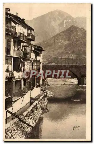 Sospel - Vieilles Maisons sur la Bevera - Cartes postales