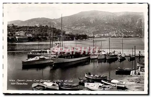 Saint Jean Cap Ferrat - Le Port et Vue sur Beaulieu - Cartes postales