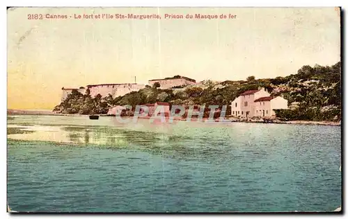 Cannes - Le Fort et l Ile Ste Marguerite Prison du masque de fer - Ansichtskarte AK