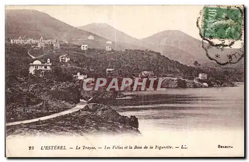 L Esterel - Le Trayas - Les Villas et la Baie de la Figarette - Ansichtskarte AK