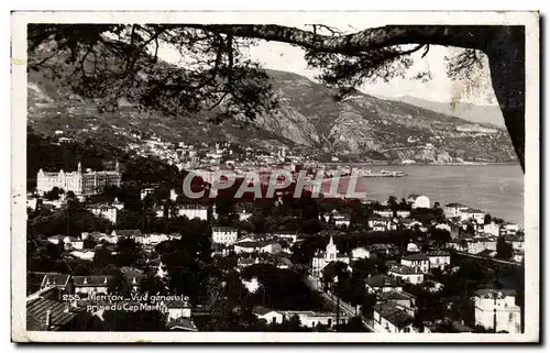 Menton - Vue Generale - Cartes postales