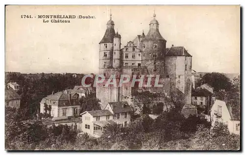 Montbellard - Le Chateau - Ansichtskarte AK