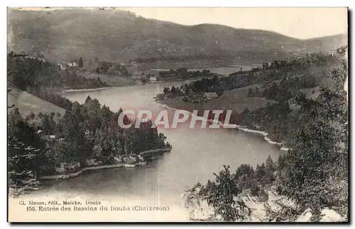 Entree des Bassins du Doubs - Ansichtskarte AK