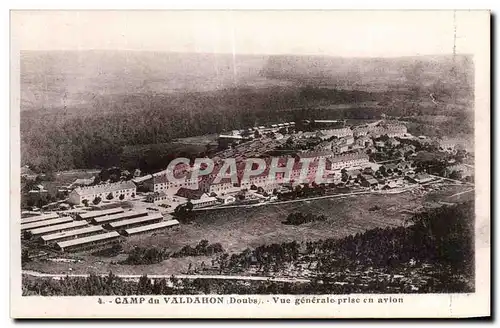 Camp du Valdahon - Vue Generale prise en avion - Ansichtskarte AK