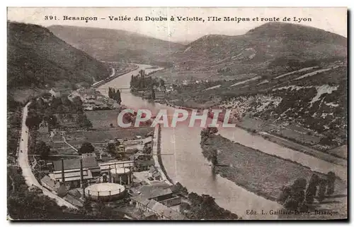 Besancon - Vallee du Doubs a Velotte - Route de Lyon - Cartes postales