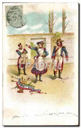 Militaria - Humour - Humoristique - Illustration - Cartes postales