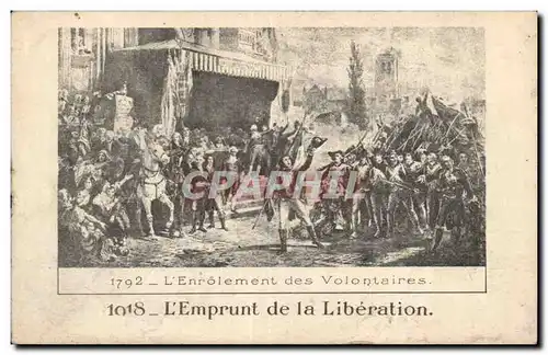 Militaria - Humour - Humoristique - Illustration - L Emprunt de la Liberation - Cartes postales