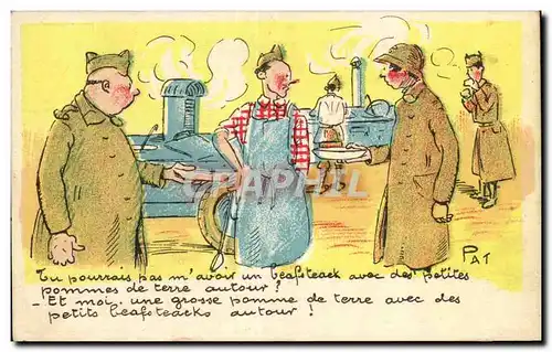 Militaria - Humour - Humoristique - Illustration - Cartes postales