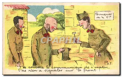 Militaria - Humour - Humoristique - Illustration - Ansichtskarte AK