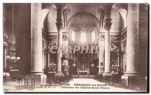 Besancon les Bains - L Eglise Saint Pierre - Cartes postales