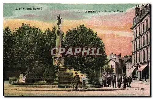 Besancon - Fontaine Flore - Cartes postales