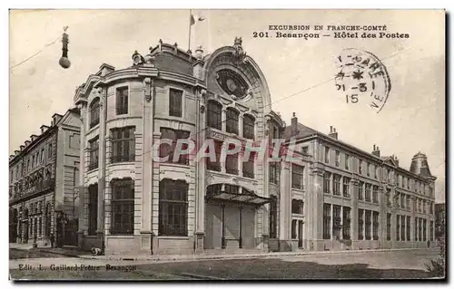 Besancon - Hotel des Postes - Cartes postales