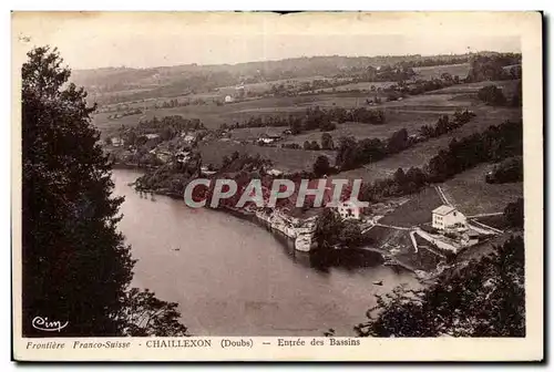 Chaillexon - Entree des Bassins - Cartes postales