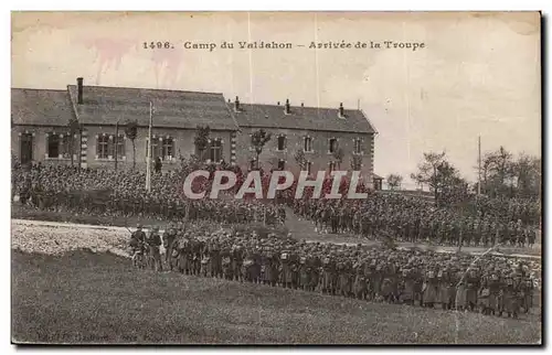 Camp du Valdahon - Arrivee de la Troupe - Ansichtskarte AK