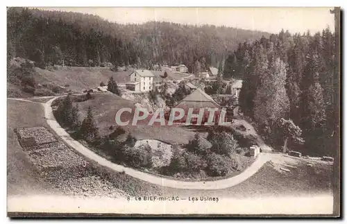 Le Bief mi Lac - Les Usines - Cartes postales