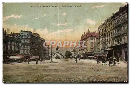 Valence - Boulevard Bancel - Ansichtskarte AK