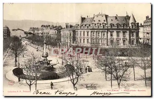 Valence - Boulevard Bancel - Ansichtskarte AK