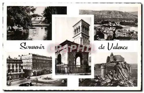 Moderne Karte Souvenir de Valence