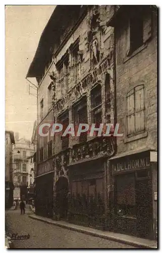 Ansichtskarte AK Valence Maison du 14eme dite maison des Tetes